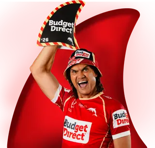 Dwayne Bennett in his jersey with his phins up